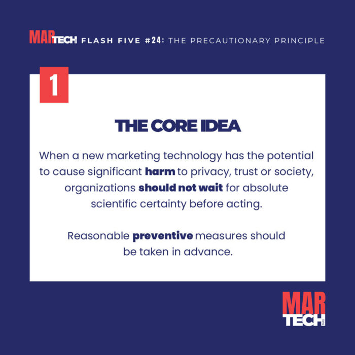 FLASH-FIVE-24-UNDERSTANDING-PRECAUTIONARY-PRINCIPLE-IN-5-FLASHCARDS-2 Flash Five guide on understanding the precautionary principle in marketing and strategy