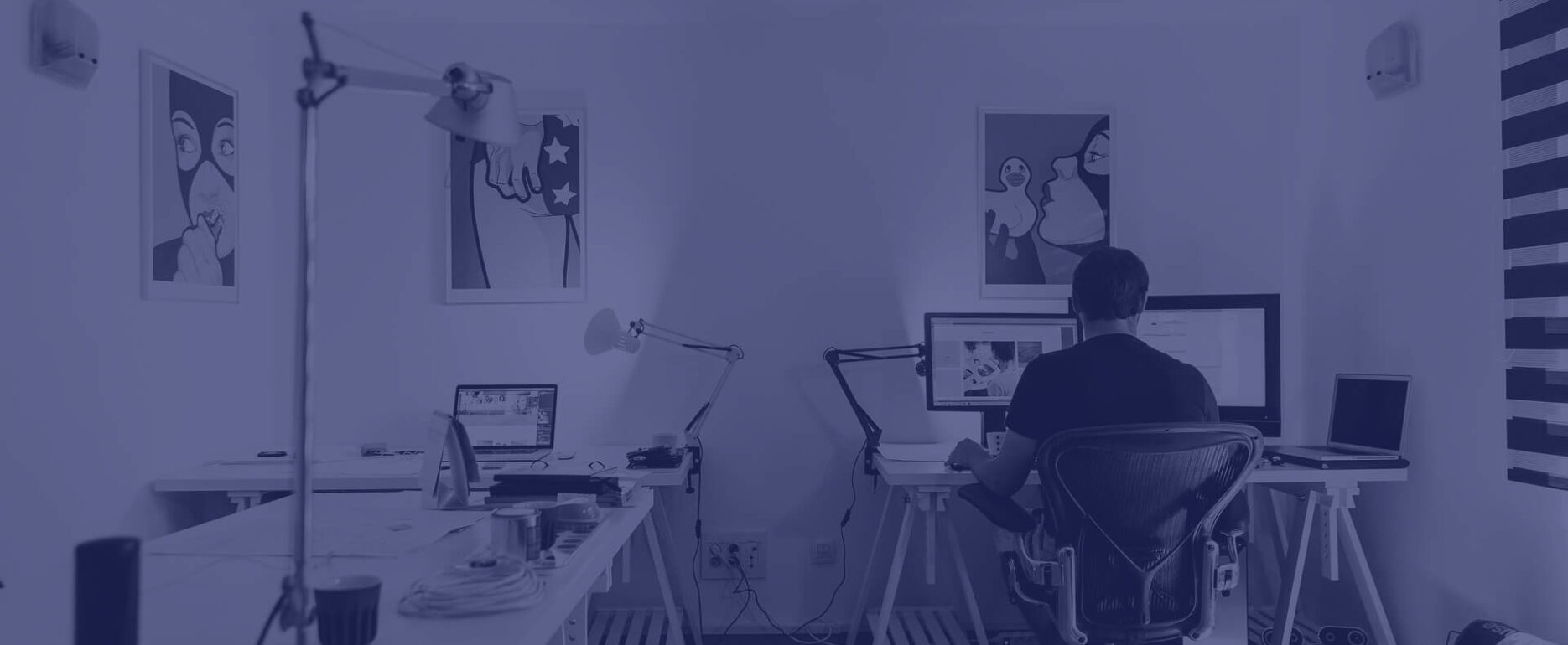 Illustration of a web developer adapting career strategy in the AI era