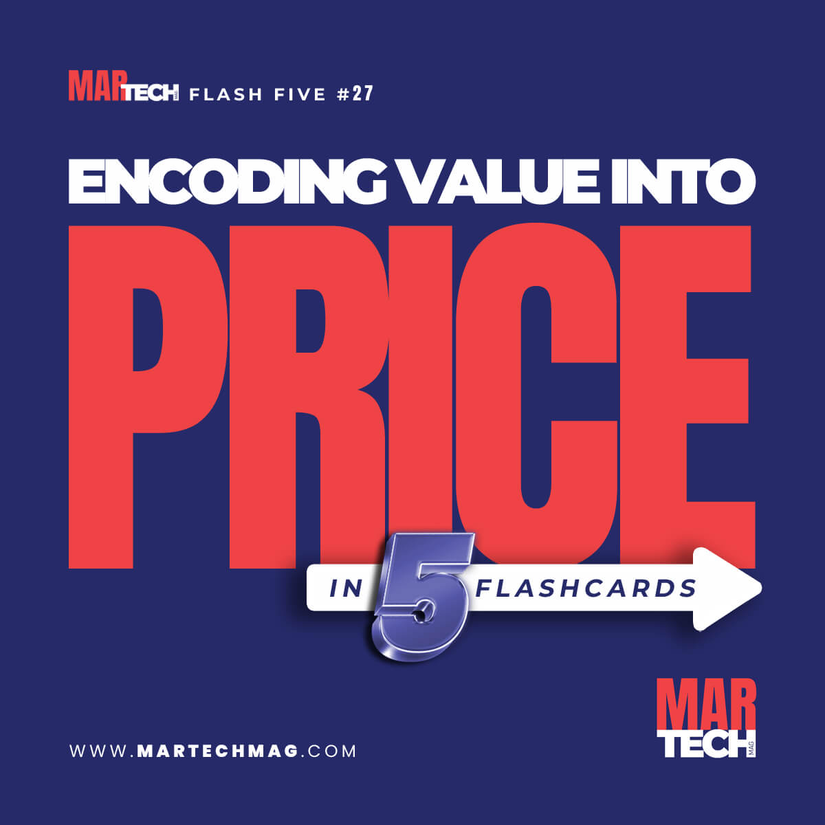 Flash Five guide on encoding value into pricing strategy in 5 flashcards