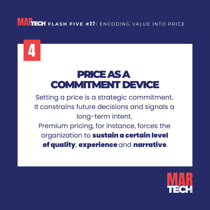 Flash Five guide on encoding value into pricing strategy in 5 flashcards
