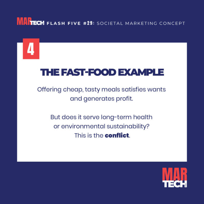 Flash Five guide on understanding the societal marketing concept and framework