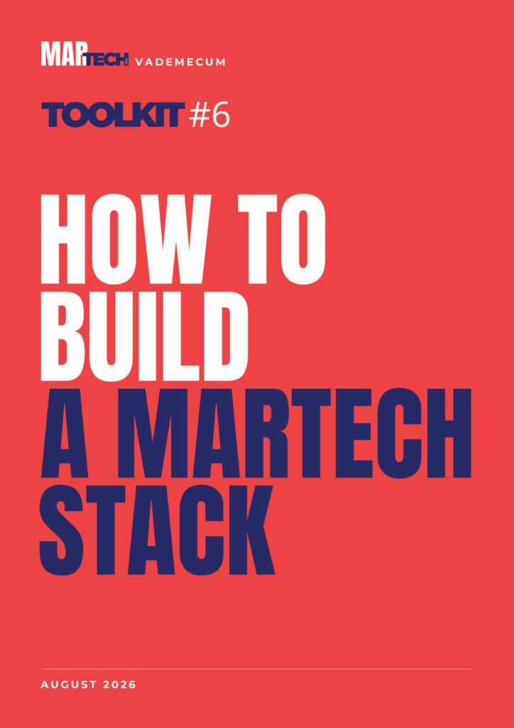 Comprehensive toolkit guide on how to build and optimize a modern martech stack