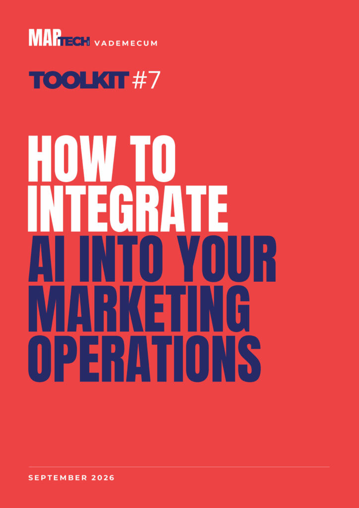Step-by-step toolkit guide on how to integrate AI into marketing operations